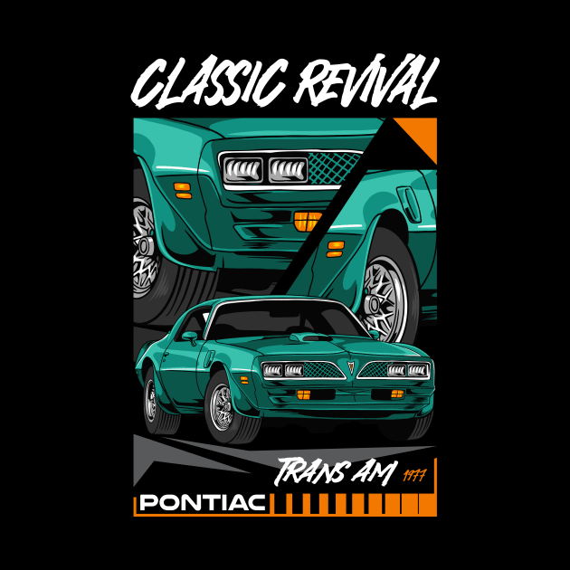 Retro Trans Am Car by milatees