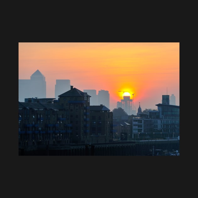 Canary Wharf Sunrise by richard49