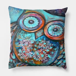 Owl Magic Art Pillow