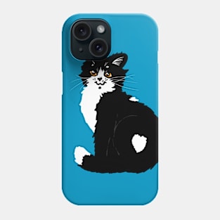 Tuxedo kitty Phone Case