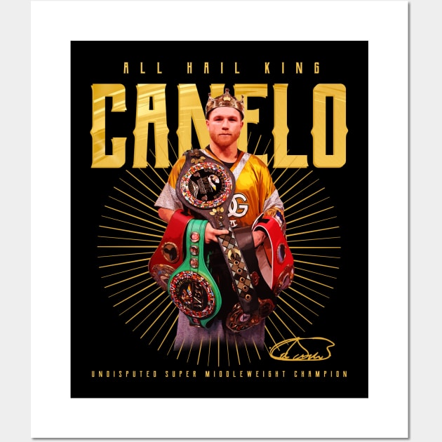 Canelo Alvarez Logo Poster