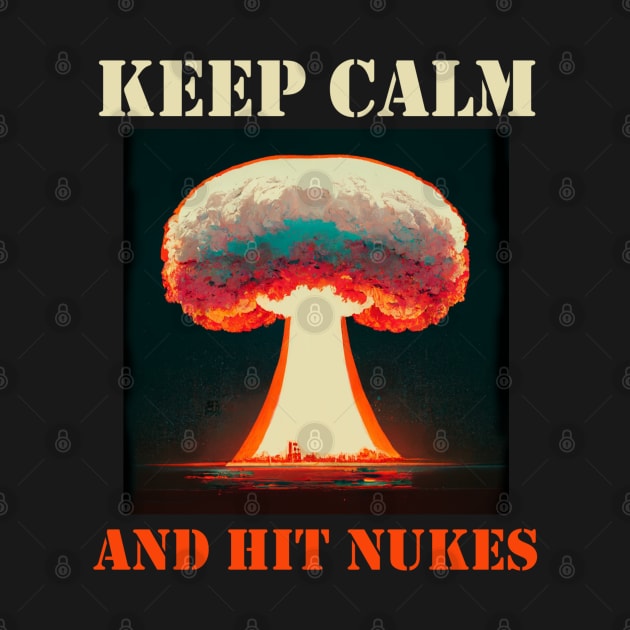 keep calm and hit nukes. by SJG-digital