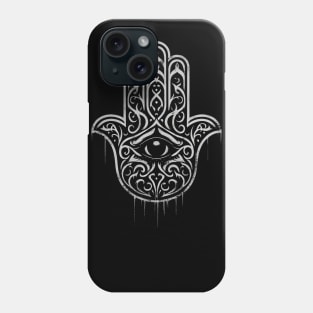 Creepy Gothic Hamsa Hand Phone Case