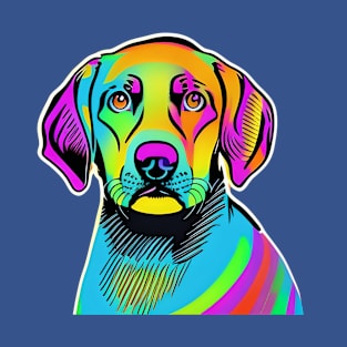 Labrador Retriever with Compelling Eyes T-Shirt