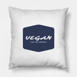 Vegan for the animals Pillow