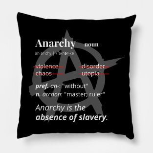 Anarchy Definition Pillow