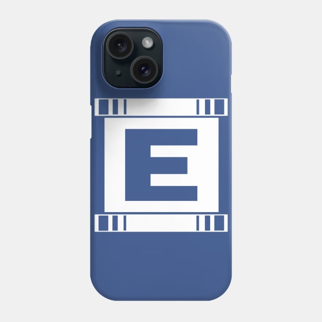 Blue Bomber - Minimalist Phone Case by TheHookshot