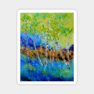 A few aspen trees Magnet