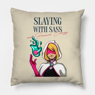 Slaying with Sass and Feminine Energy Divine Feminine Energy Pillow