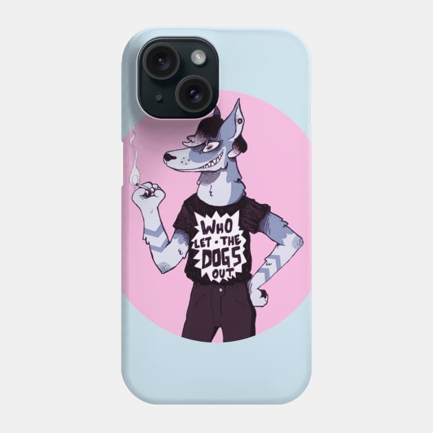 Felix the Dog Phone Case by Contenebratio