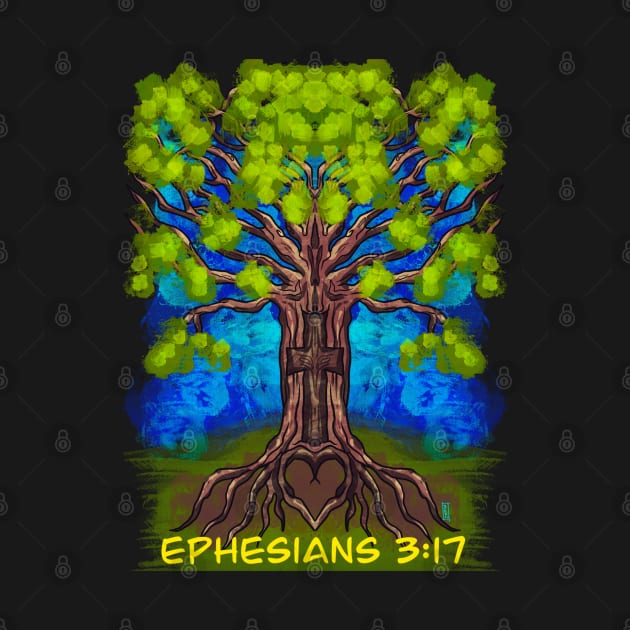 Ephesians 3:17 by Chillateez 