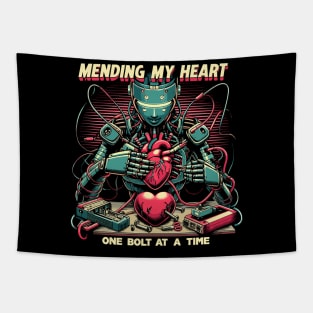 Mending my Heart, one bolt at a time Tapestry