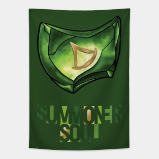 Summoner Soul - FF14 Job Crystal T-Shirt Tapestry