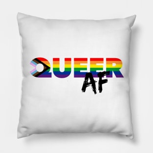 Queer AF Pillow