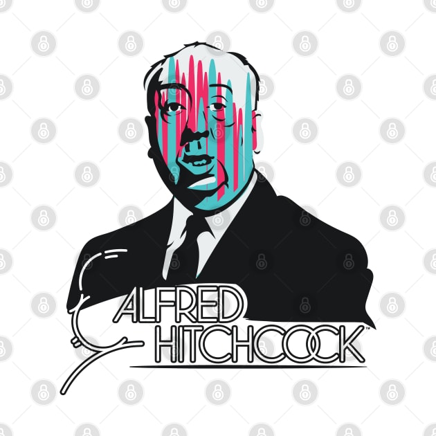 Alfred Hitchcock by Frajtgorski