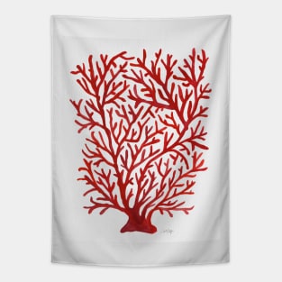 Red Coral Tapestry