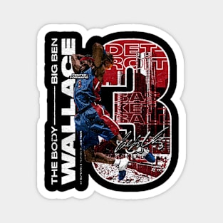 Ben Wallace Graphic Magnet