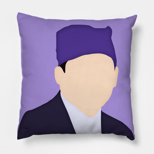 Prison Mike Drawing Pillow by brendalee