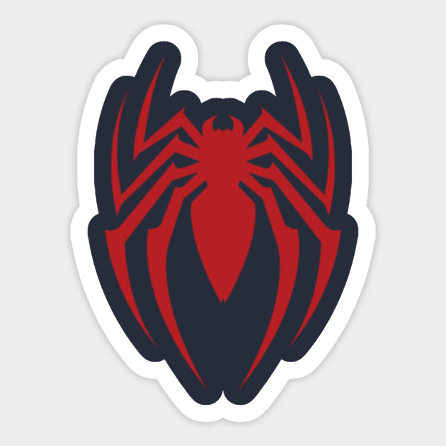 red spider - Spiderman Into The Spiderverse - Sticker