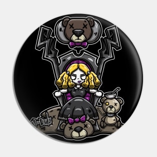 Goldilocks Purple Pin