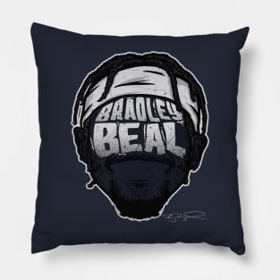 Bradley Beal Utah Player Silhouette Pillow