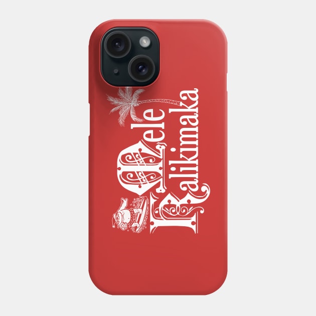 Mele Kalikimaka Phone Case by darklordpug