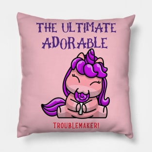 Adorable troublemaking youngest Pillow