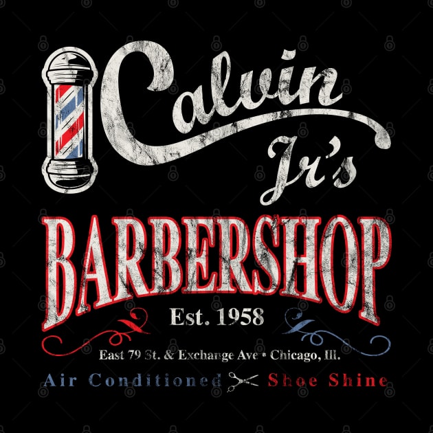 Calvin Jr's Barbershop by Alema Art