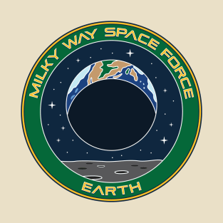 Milky Way Space Force Series - Earth T-Shirt