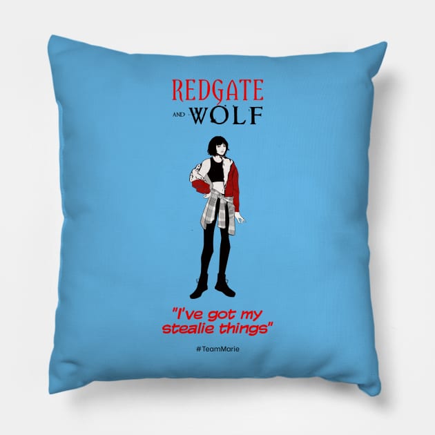 Team Marie Pillow by Redgate and Wolf