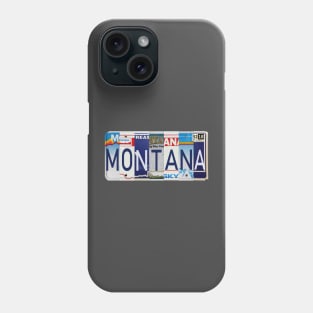 Montana License Plates Phone Case