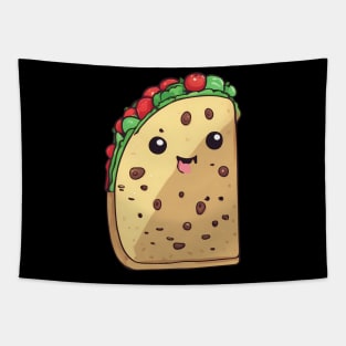 Kawaii Taco Tapestry