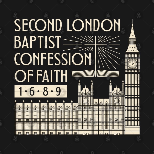 Reformed christian art. Second London Baptist Confession of Faith - 1689. by Reformer