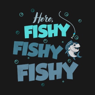 Here Fishy Fishy Love Summer T-Shirt