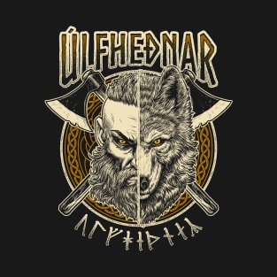 Viking Wolf Warrior Ulfhednar Norse Pagan Ulfhedinn T-Shirt