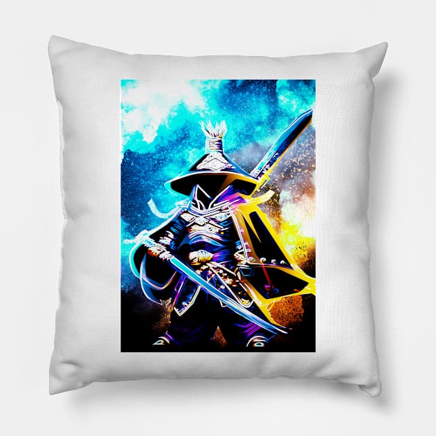 Samurai Warriors Pillow by San Creative