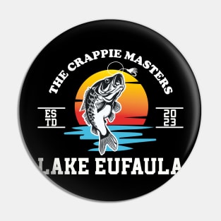 Fishing Crappie Lake Eufaula Pin