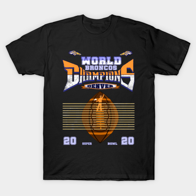 denver broncos super bowl champions shirt