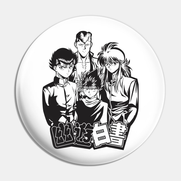 yu yu hakusho Team fanart Pin by Planet of Tees