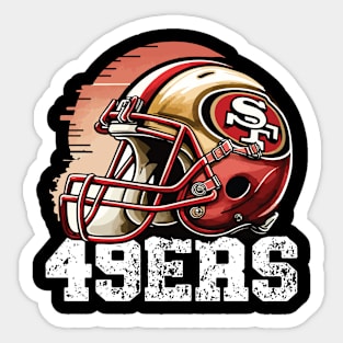 49er Girl Stickers for Sale