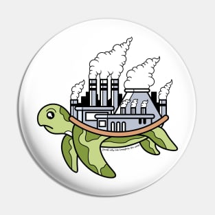 'Small Acts Can Transform The World' Environment Shirt Pin