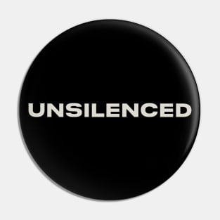 Unsilenced Off-White Pin