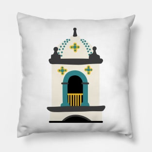 Bold Ojai Post Office Pillow