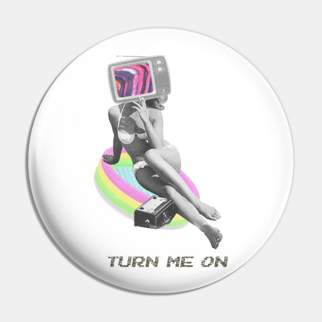 I'm a TV Pin by FrontLawnUtopia