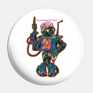 T shirt, tattoocandyrobot Pin