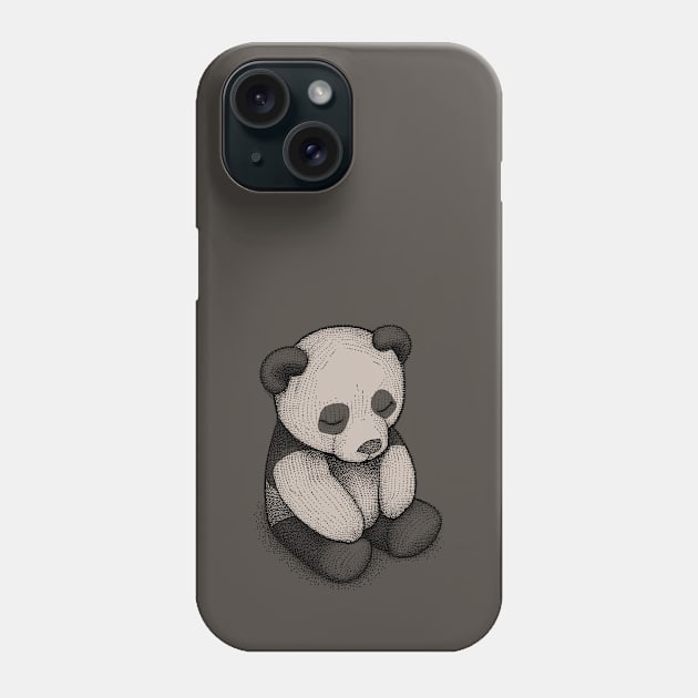 Sleeping Panda Phone Case by w-things