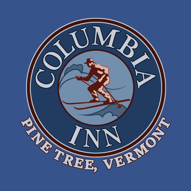 Disover Columbia Inn - Pine Tree Vermont (version 2) - Holiday Classic - T-Shirt