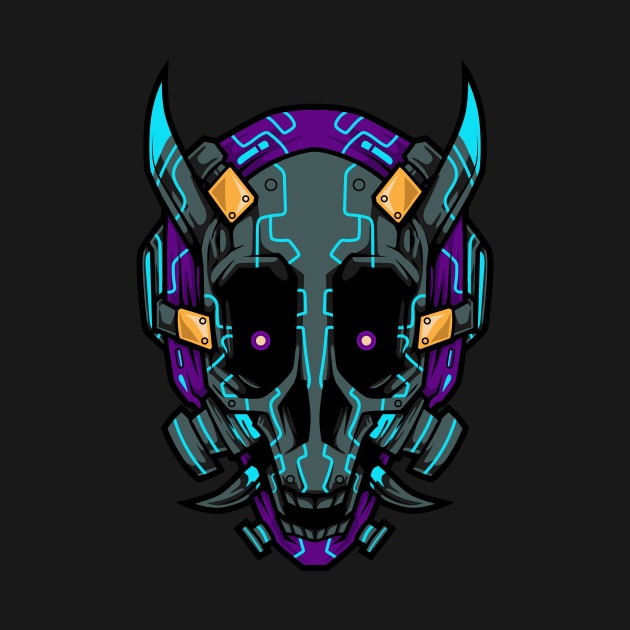 MASKED SKULL PUNK by KRYTONX