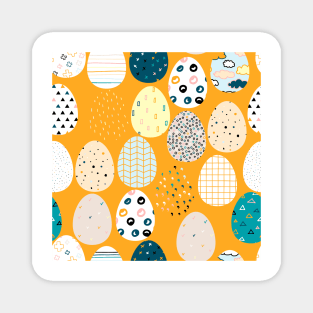 It's Easter Time • Easter Motif • Easter Eggs Magnet