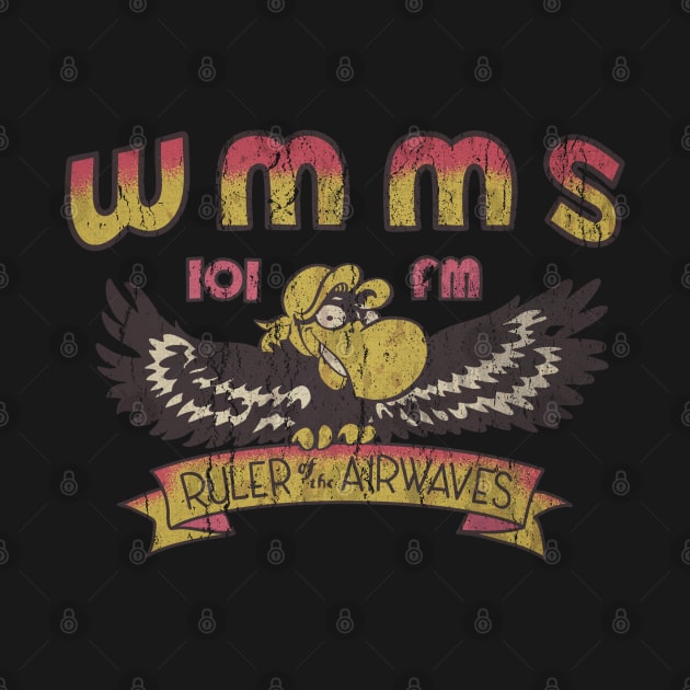 Vintage WMMS 101 FM Radio Station by provokta art.directory